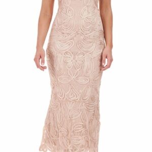 JS Collections Lace Midi Dress